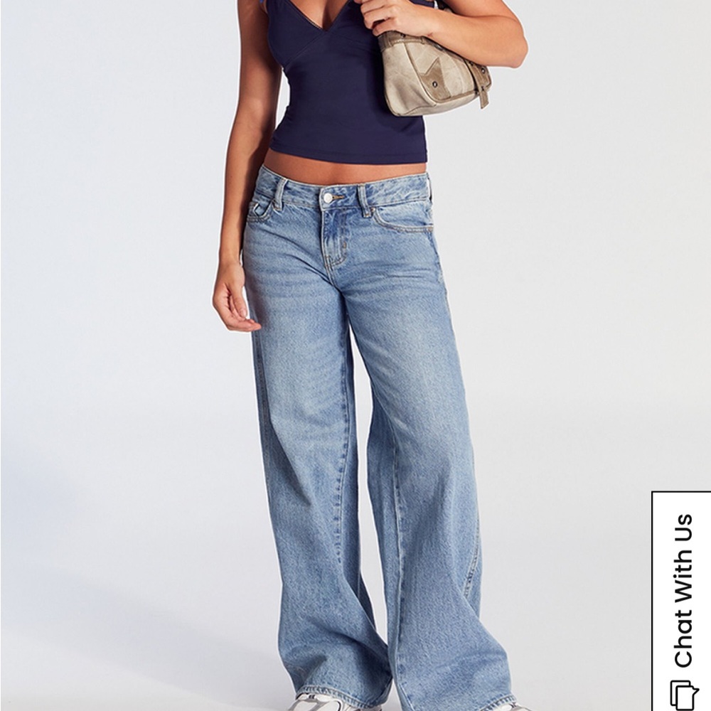 Pacsun Casey Astrid Low Rise Baggy Jeans
